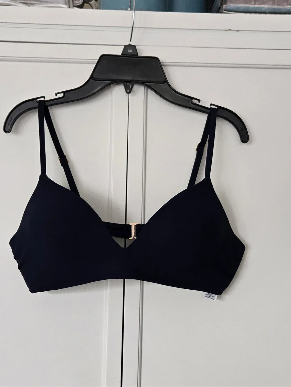 Tory Burch Navy Bikini Top